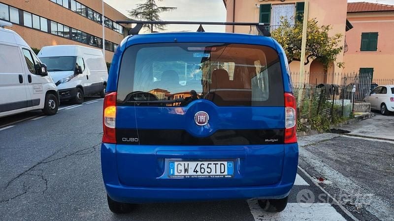 Usata Fiat Qubo Active 75 CV (55 kW) 2009 Blu Monovolume