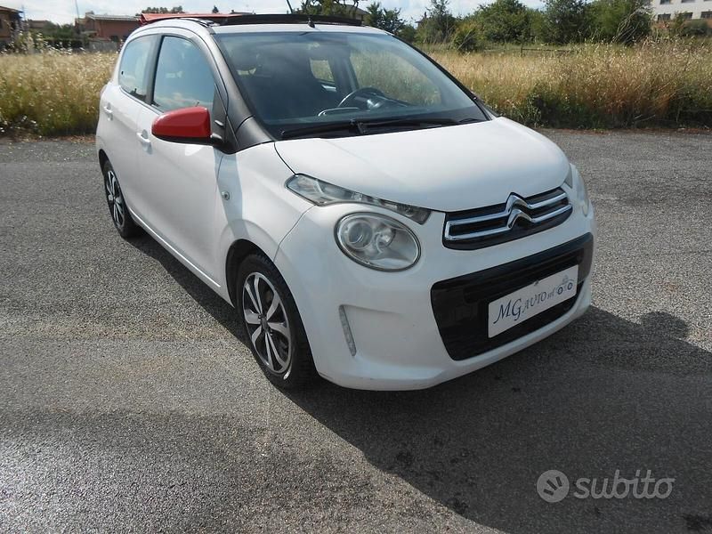 Usata Citroën C1 Shine 69 CV (50 kW) 2016 Bianco Utilitaria