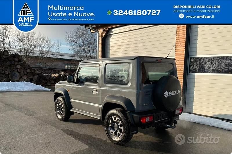 Usata Suzuki Jimny Comfort+ 102 CV (75 kW) 2018 Grigio SUV