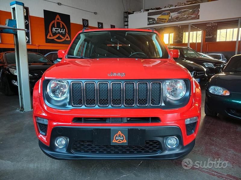 Usata Jeep Renegade Longitude 120 CV (88 kW) 2018 Rosso SUV