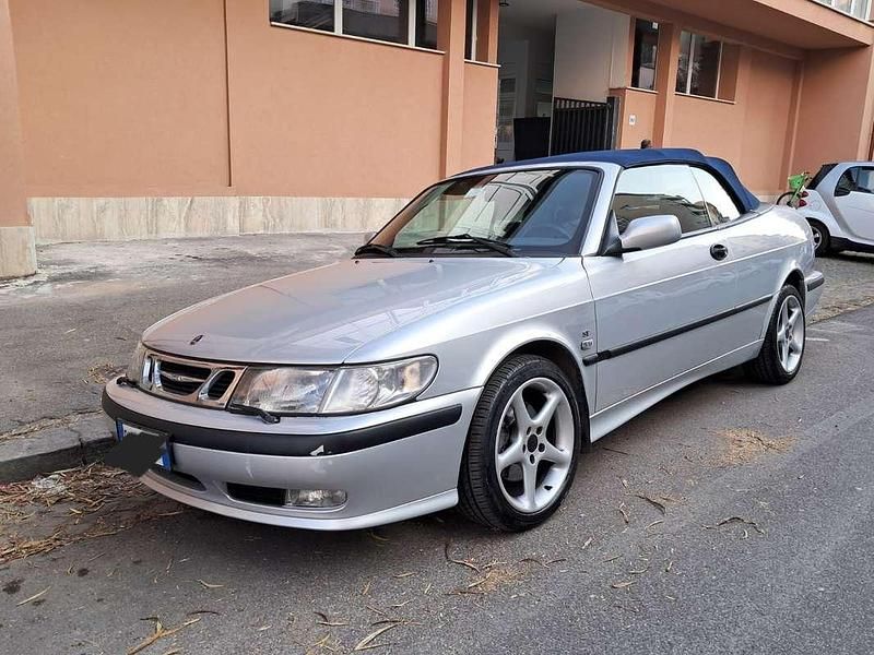 Usata Saab 9-3 Cabriolet 150 CV (110 kW) 2001 Grigio Cabrio