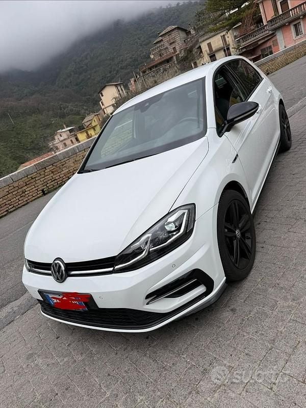 Usata VW Golf VII Trendline 116 CV (85 kW) 2019 Bianco Berlina