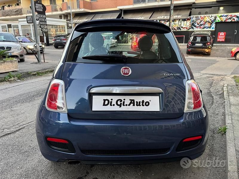 Usata Fiat 500S S 85 CV (62 kW) 2011 Blu Berlina
