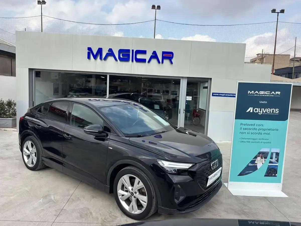 Usata Audi Q4 Sportback e-tron S-Line 77 kW (105 CV) 2023 Nero SUV