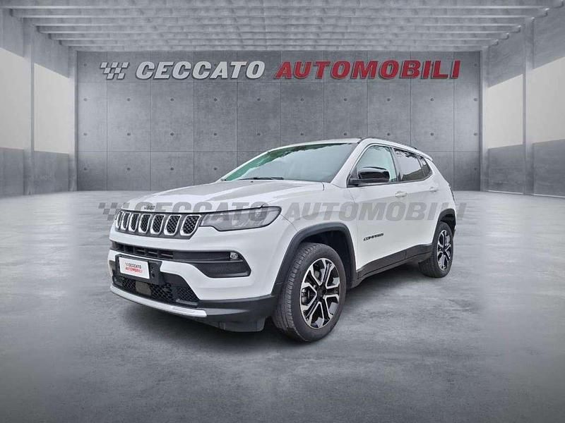 Bianco Usata 2023 Jeep Compass Limited SUV | 23.940 € (Buon prezzo) - Immagine 1/4