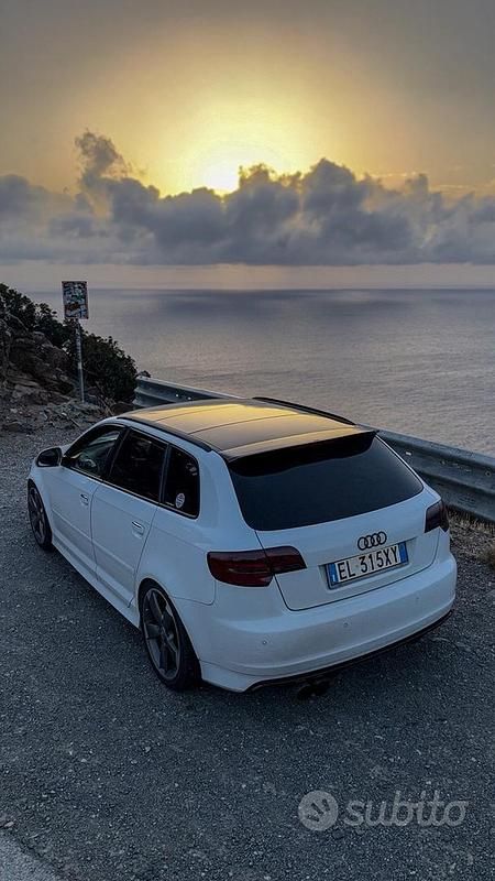 Usata Audi A3 170 CV (125 kW) 2012 Bianco Utilitaria