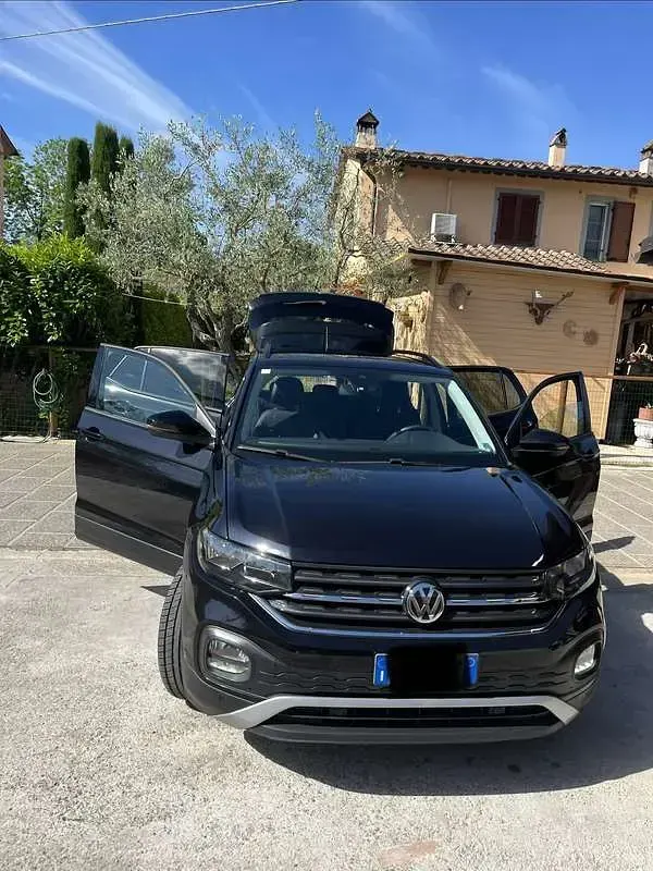 Usata VW T-Cross Style 95 CV (69 kW) 2020 Nero SUV
