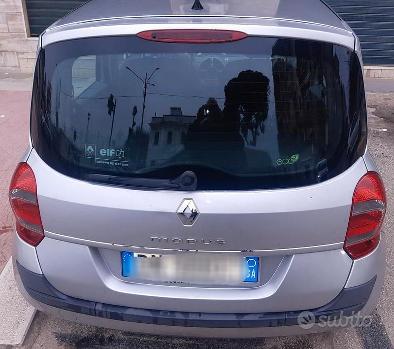 Usata Renault Modus 2008 Grigio Monovolume