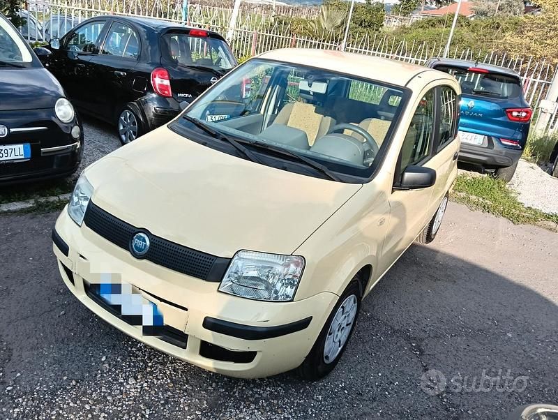 Usata Fiat Panda 54 CV (39 kW) 2004 Giallo Utilitaria