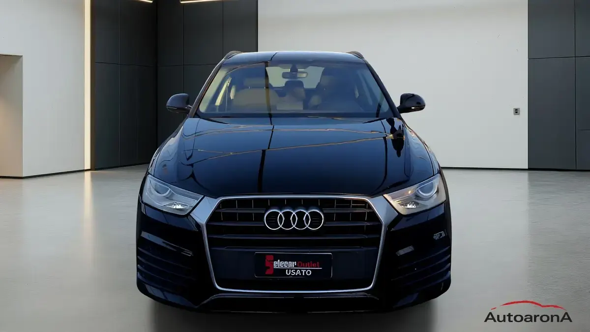 Usata Audi Q3 Business 120 CV (88 kW) 2017 A2 nero brillante SUV
