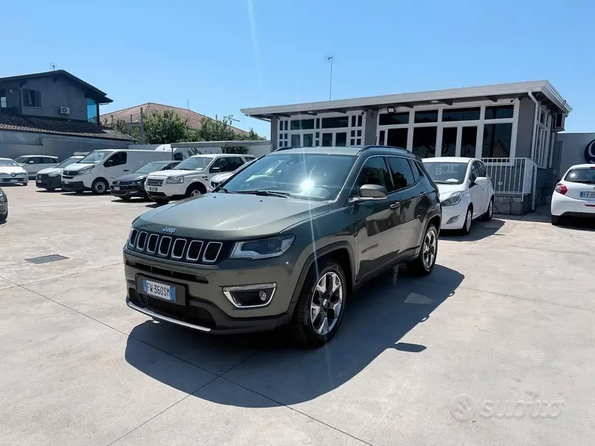 Usata Jeep Compass Limited 120 CV (88 kW) 2019 Verde SUV