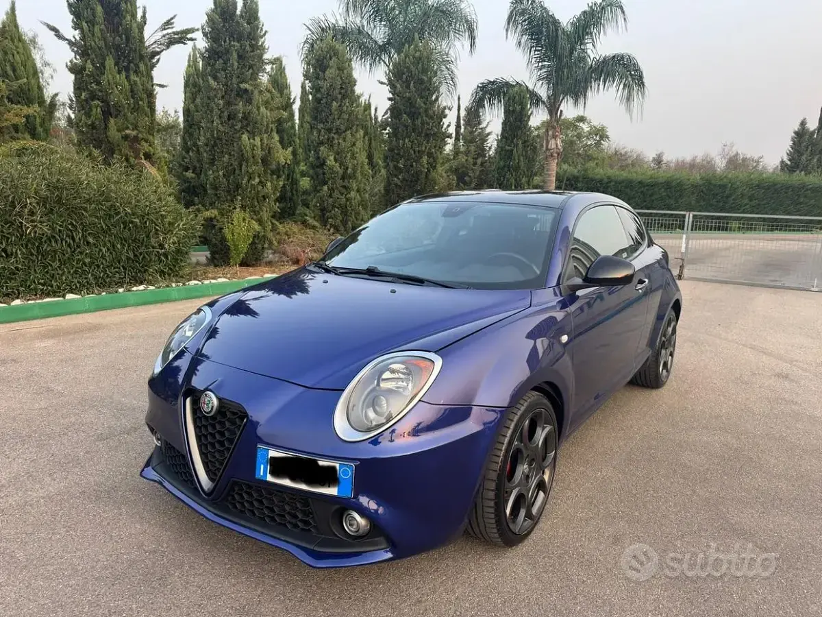 Usata Alfa Romeo MiTo 120 CV (88 kW) 2016 Bluazzurro Utilitaria