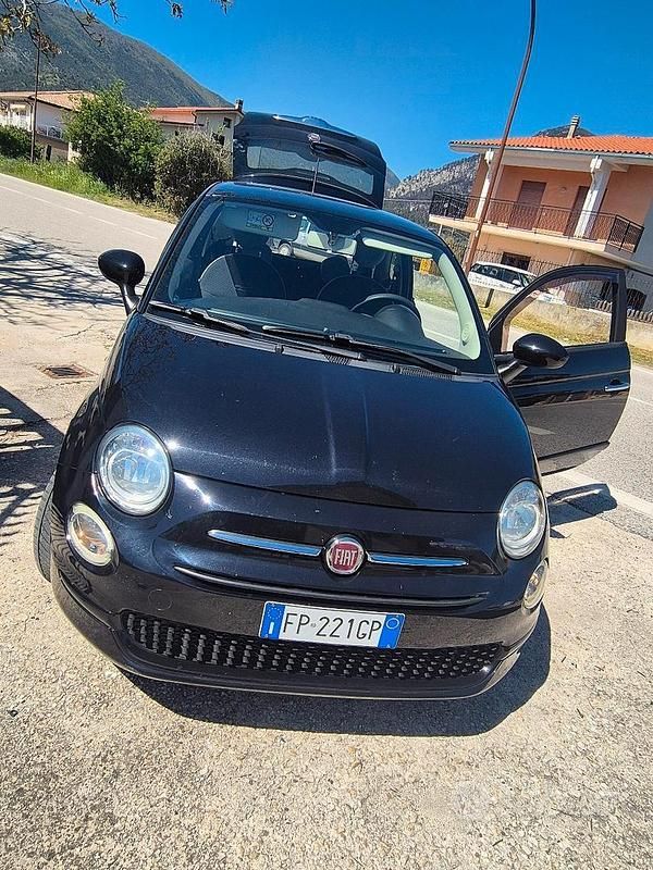 Usata Fiat 500 95 CV (69 kW) 2018 Nero Berlina