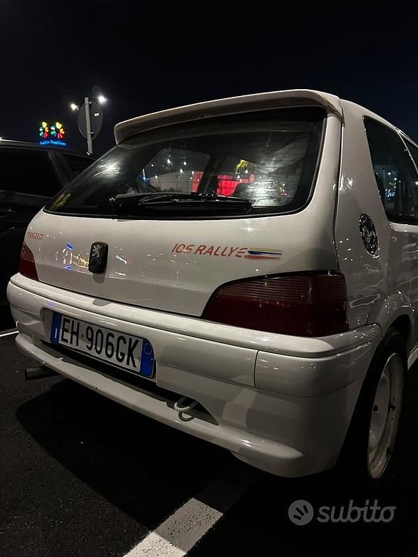 Usata Peugeot 106 1997 Bianco Utilitaria