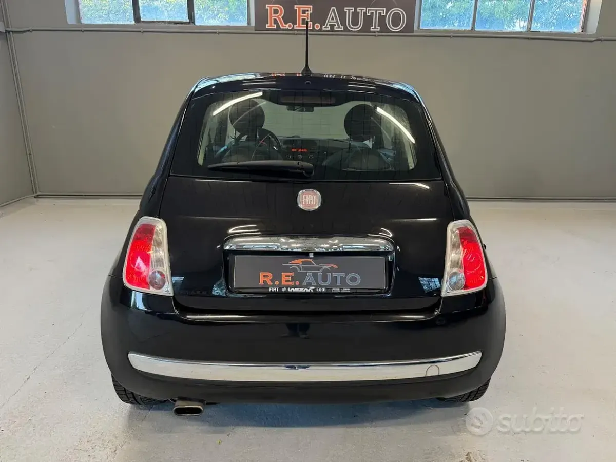 Usata Fiat 500 Lounge 69 CV (50 kW) 2014 Nero Berlina