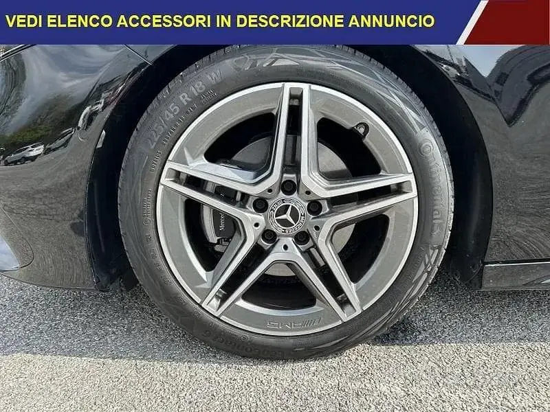 Usata Mercedes A180 Advanced Plus 116 CV (85 kW) 2024 Nero Berlina