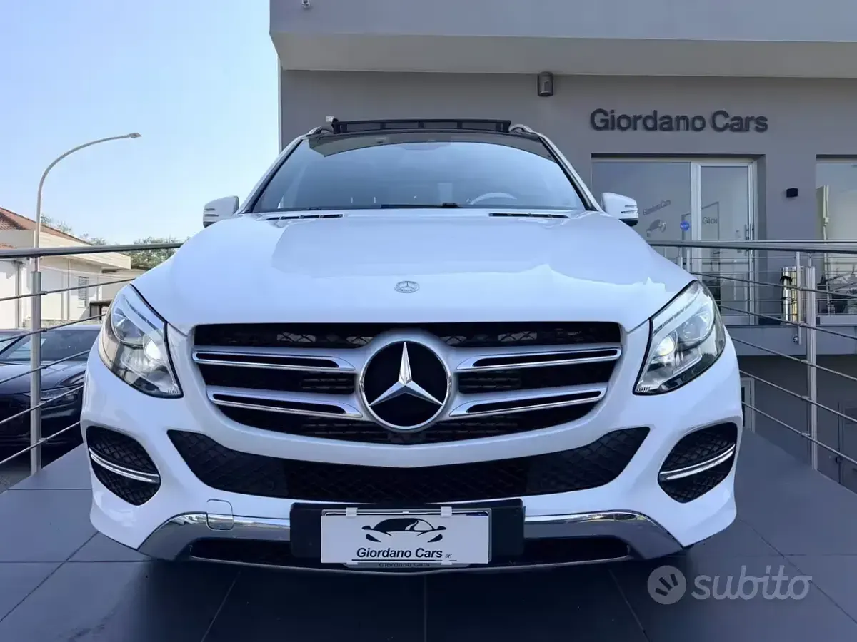 Usata Mercedes GLE250 Premium Plus 204 CV (150 kW) 2016 Bianco SUV