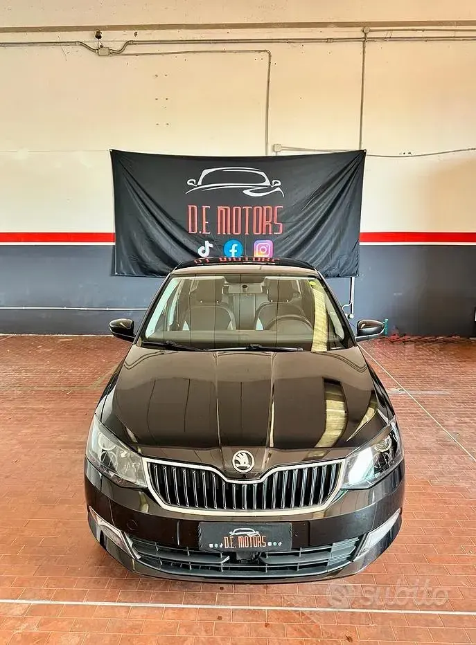 Usata Skoda Fabia Ambition 75 CV (55 kW) 2018 Nero Berlina