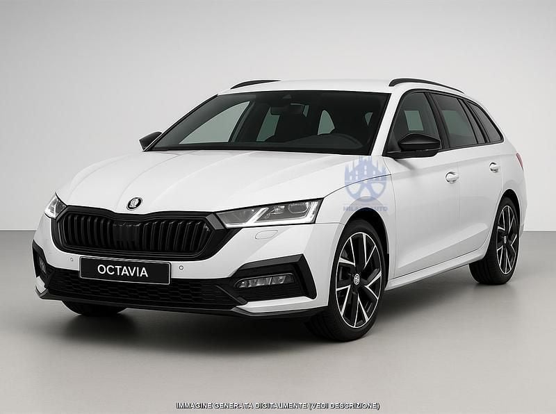 Usata Skoda Octavia SportLine 204 CV (150 kW) 2022 Bianco Station wagon