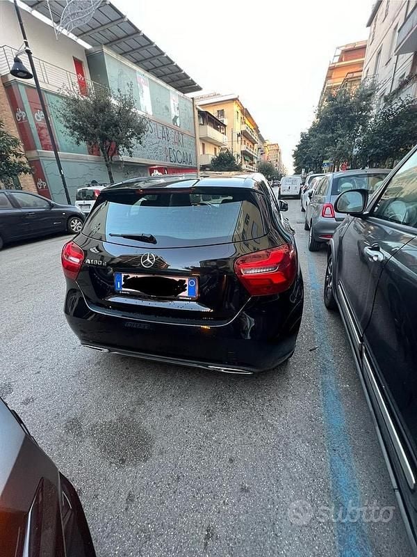Usata Mercedes A180 2017 Nero Berlina