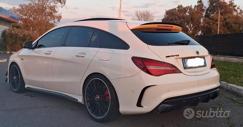 Usata Mercedes CLA45 AMG AMG 381 CV (280 kW) 2016 Bianco