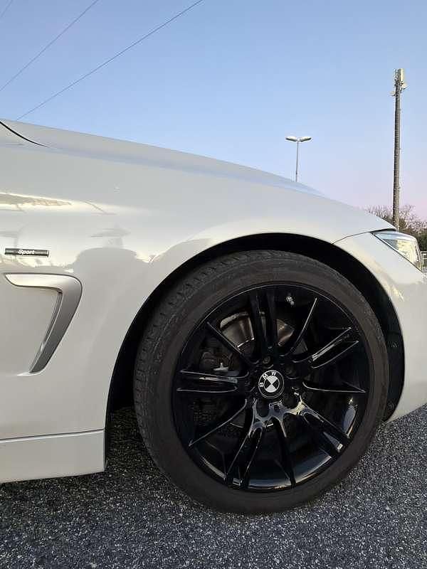 Usata BMW 420 Sport Line 190 CV (139 kW) 2015 Bianco Cabrio