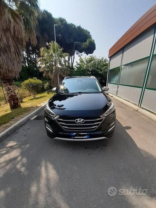 Usata Hyundai Tucson 141 CV (103 kW) 2017 Nero SUV
