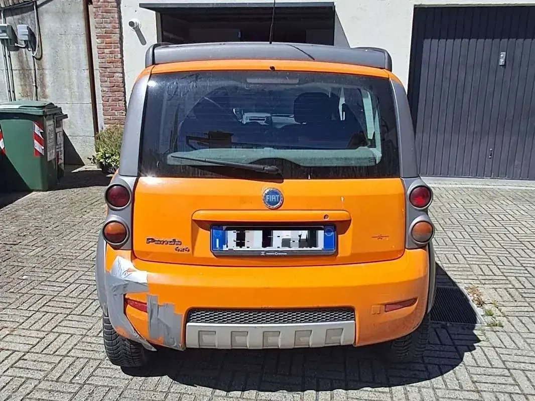 Usata Fiat Panda 75 CV (55 kW) 2007 Arancione Utilitaria