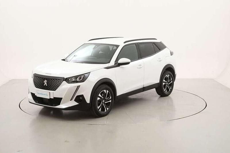 Bianco Usata 2021 Peugeot 2008 Allure SUV | 14.390 € (Super prezzo) - Immagine 1/4