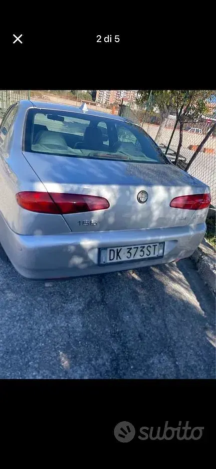 Usata Alfa Romeo 166 150 CV (110 kW) 2002 Grigio Berlina