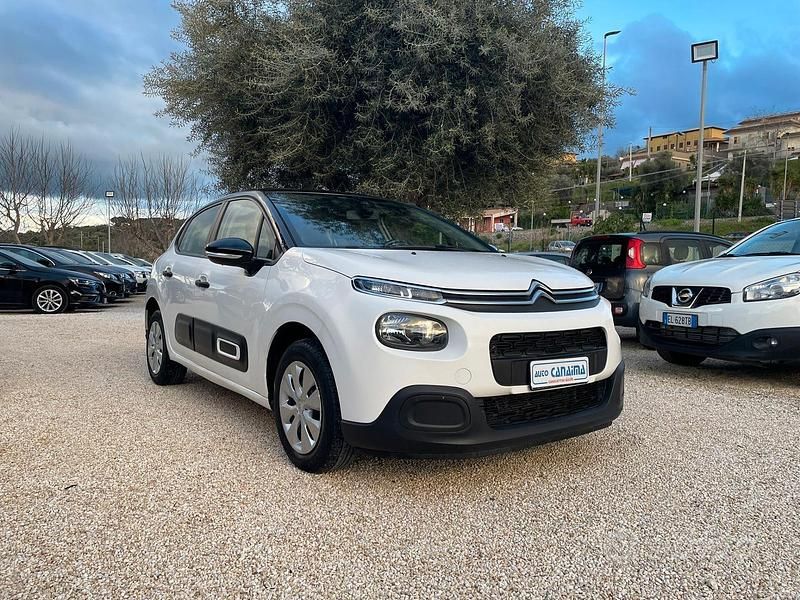 Usata Citroën C3 102 CV (75 kW) 2019 Bianco Utilitaria