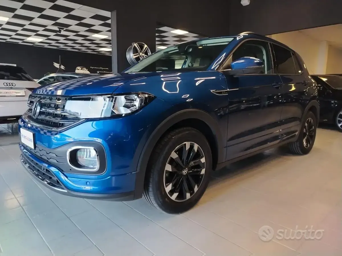 Usata VW T-Cross Sport 110 CV (80 kW) 2023 Blu SUV