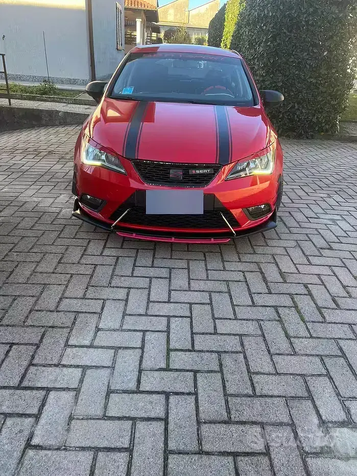 Usata Seat Ibiza 90 CV (66 kW) 2017 Rosso Berlina