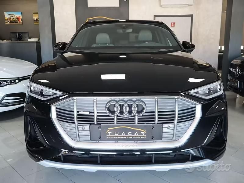 Usata Audi e-tron S-Line 158 kW (215 CV) 2020 Nero SUV