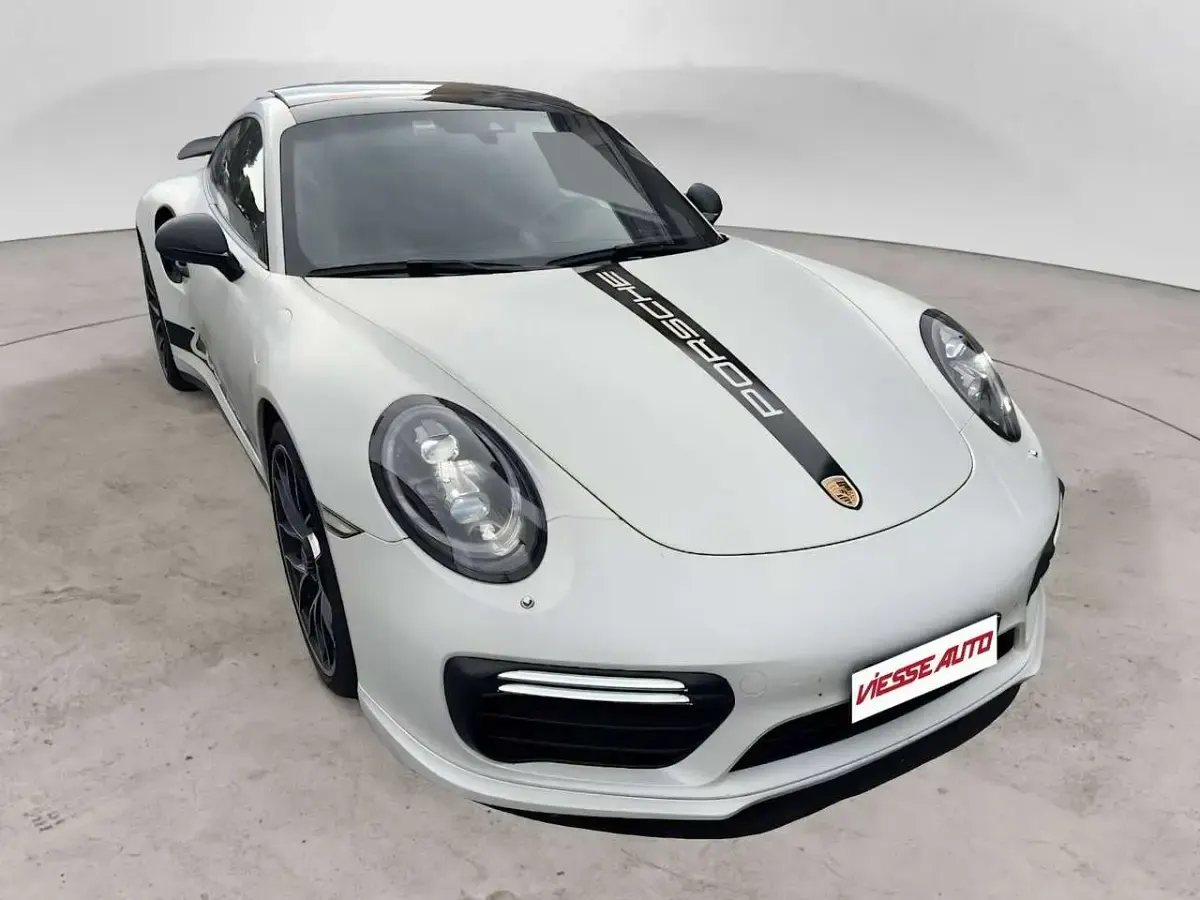Usata Porsche 911 Turbo S 581 CV (427 kW) 2018 Bianco Coupé