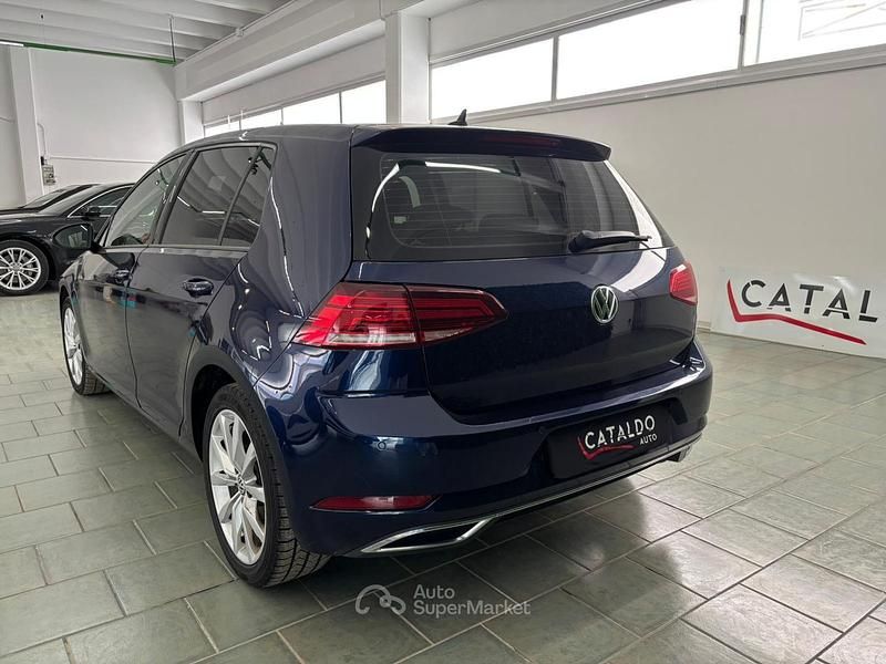 Usata VW Golf VII Highline 150 CV (110 kW) 2017 Blu Berlina