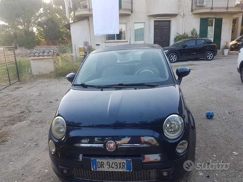 Usata Fiat 500 2008 Blu Utilitaria