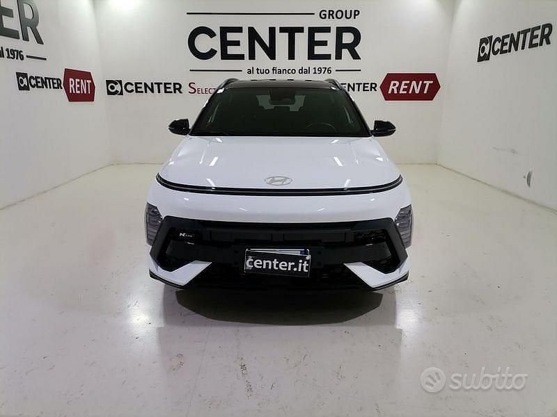 Usata Hyundai Kona N Line 141 CV (103 kW) 2023 Bianco SUV