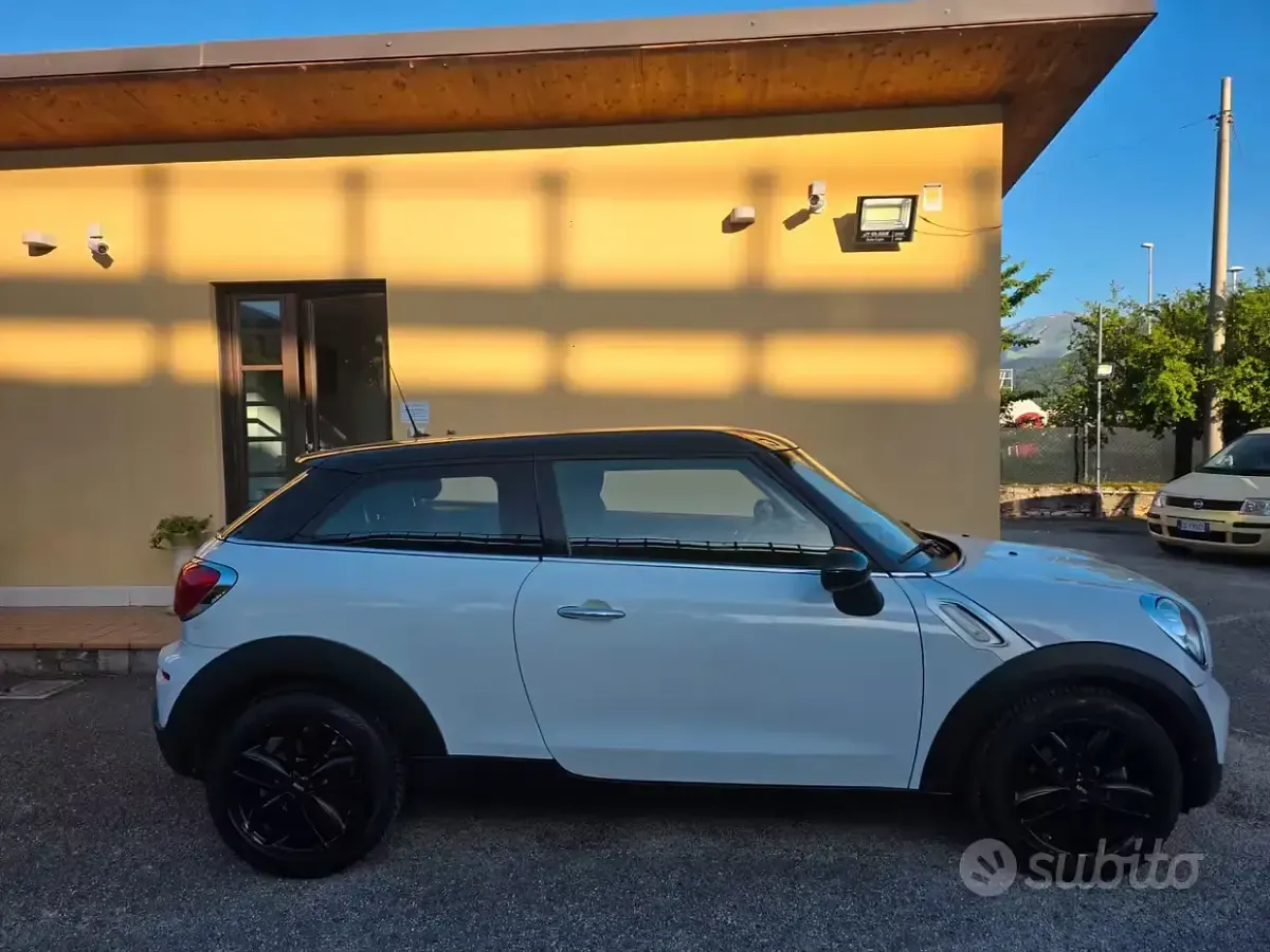 Usata Mini Cooper D Paceman Business 111 CV (81 kW) 2015 Bianco SUV