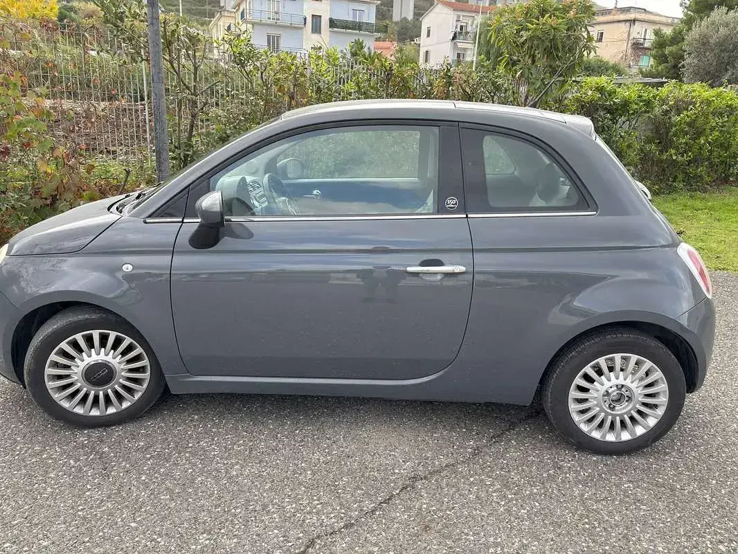 Usata Fiat 500 Lounge 86 CV (63 kW) 2011 Grigio Utilitaria