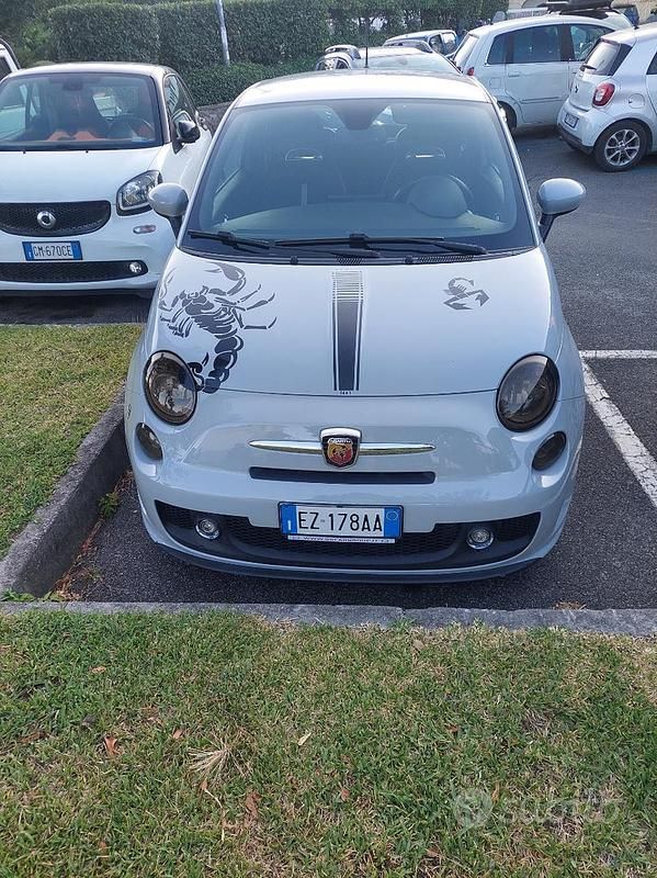 Grigio Usata 2015 Abarth 500 Custom Due volumi | 10.000 € (Super prezzo) - Immagine 1/4