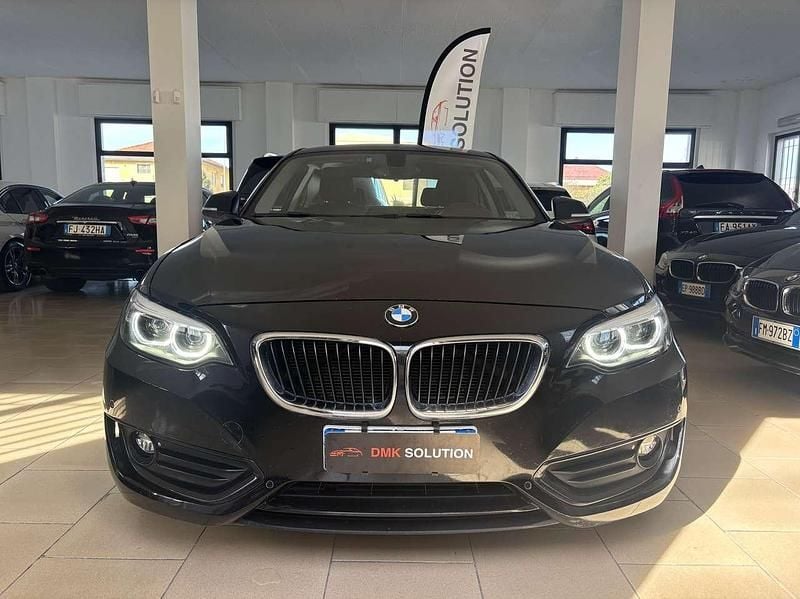 Usata BMW 218 Sport Line 150 CV (110 kW) 2018 Blackshwartz Coupé