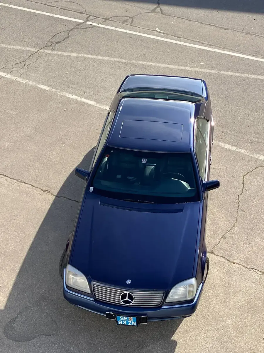 Usata Mercedes S420 279 CV (205 kW) 1996 Blu Coupé