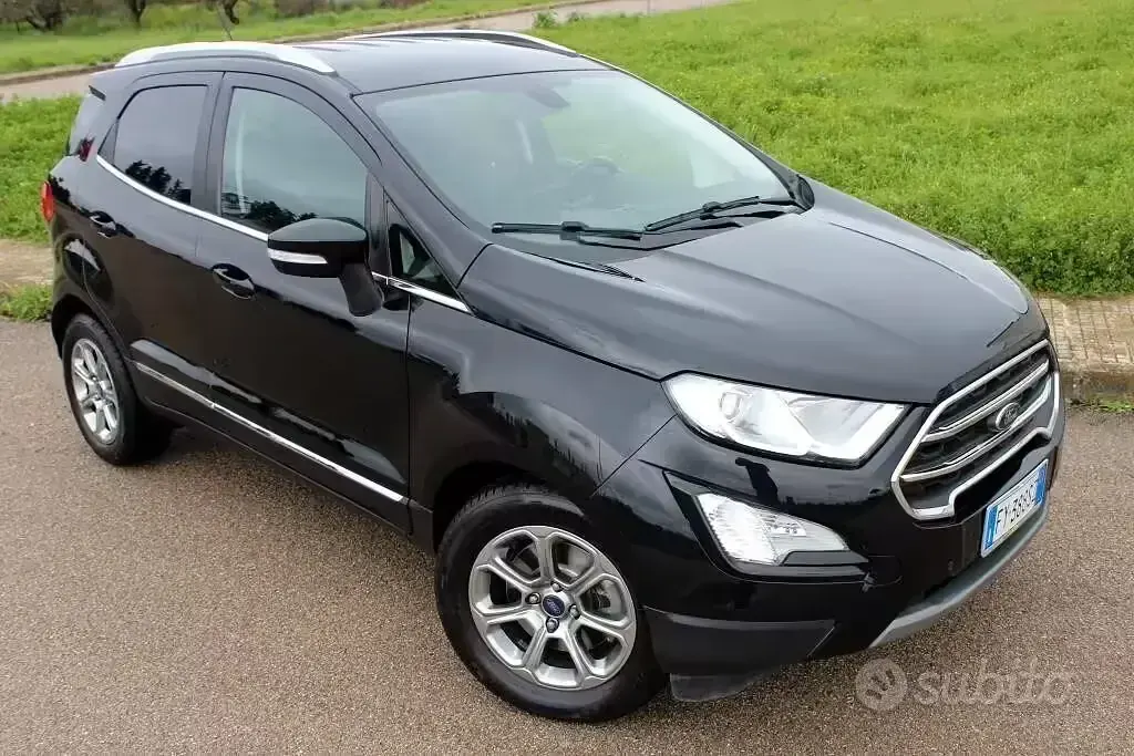 Second-hand Ford Ecosport 100 CP (73 kW) 2019 Negru SUV