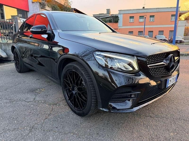 Begagnad Mercedes GLC220 Premium 170 HK (125 kW) 2017 Svart Sportkupé
