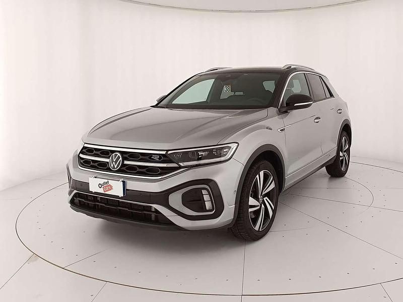 Usata VW T-Roc R-line 150 CV (110 kW) 2023 Pyrit silver metallizzato nero SUV