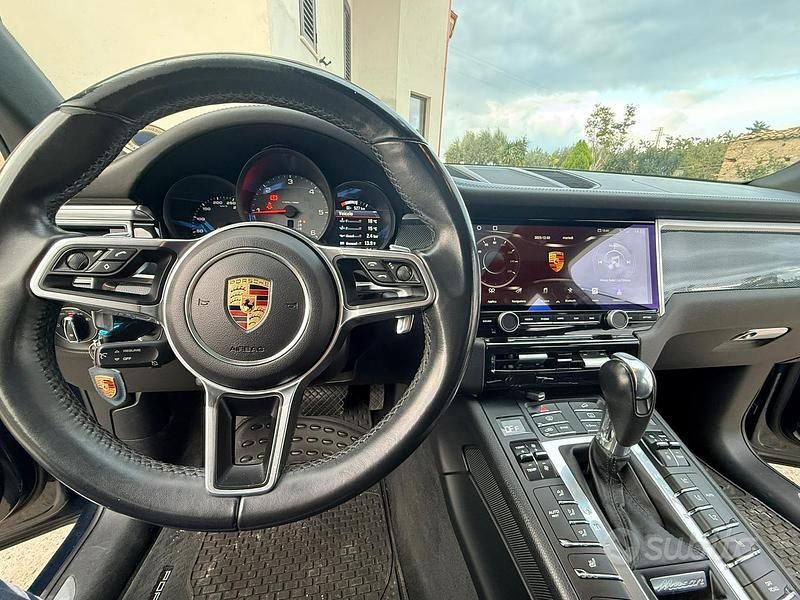 Usata Porsche Macan S 258 CV (189 kW) 2015 Blu SUV