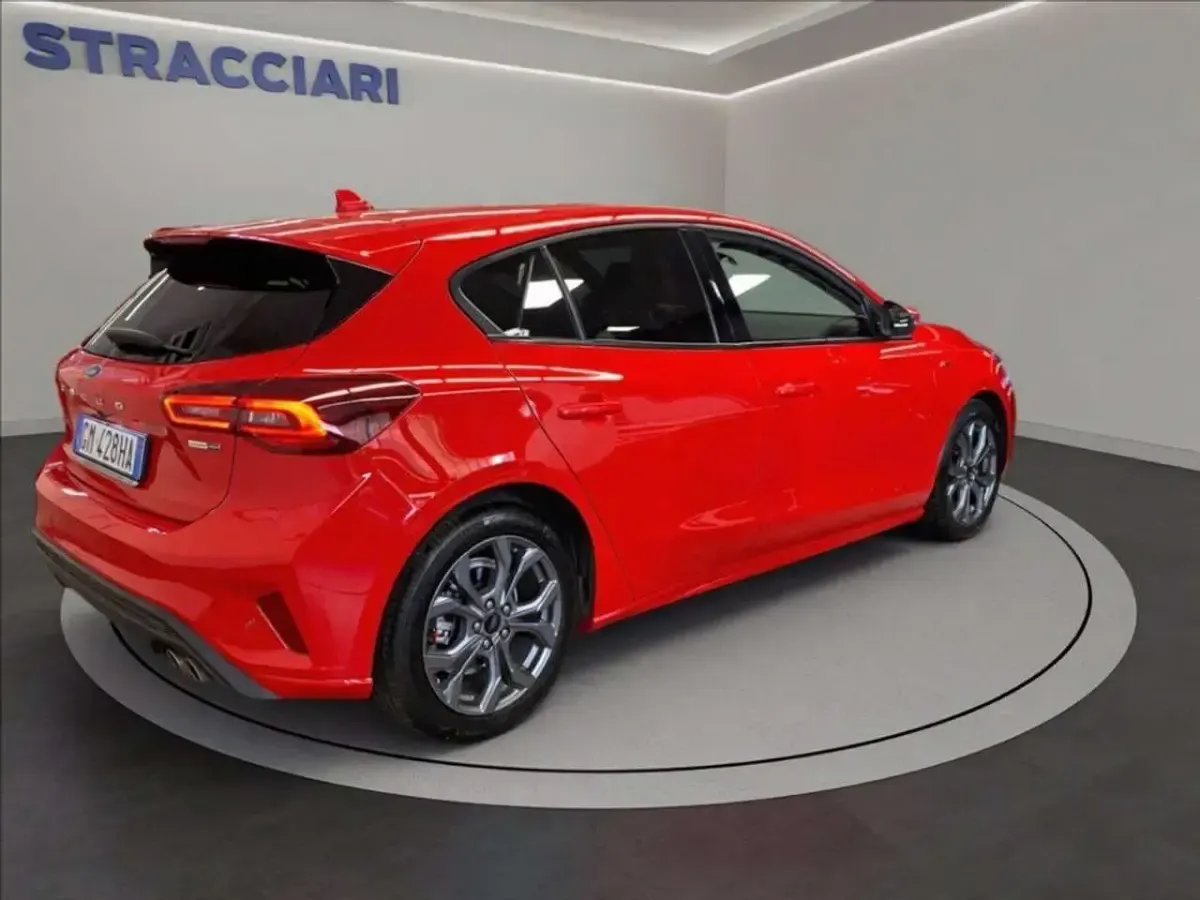 Usata Ford Focus ST-Line X 125 CV (91 kW) 2023 Rosso Berlina