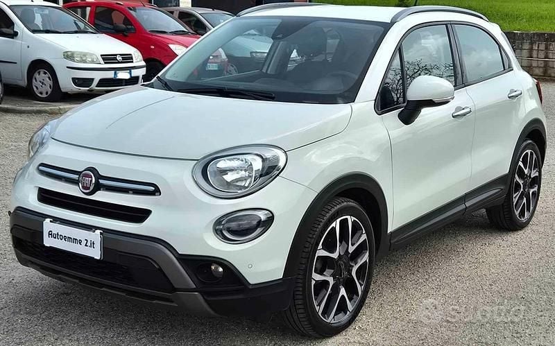 Usata Fiat 500X Cross 130 CV (95 kW) 2021 Bianco SUV