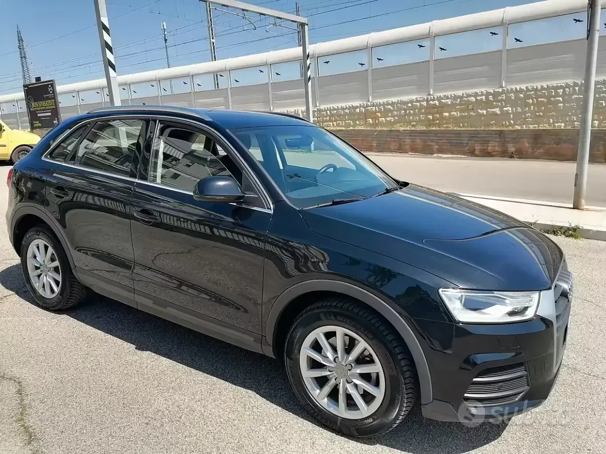 Usata Audi Q3 150 CV (110 kW) 2016 Nero SUV